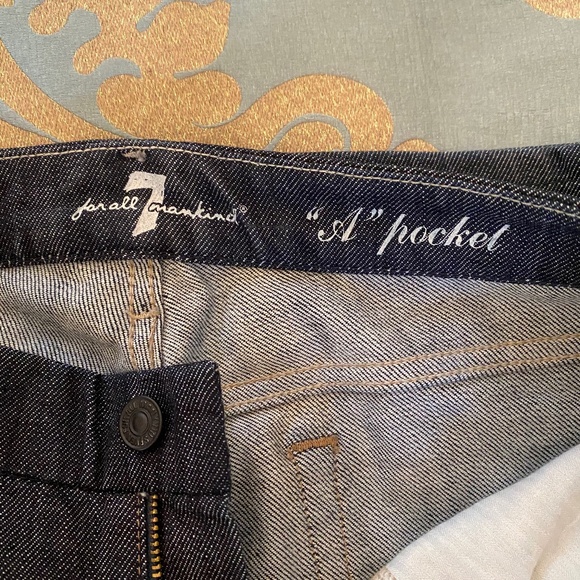 SEVEN 7 JEANS FOR ALL MANKIND SIZE 31 BOOTCUT - Picture 5 of 6